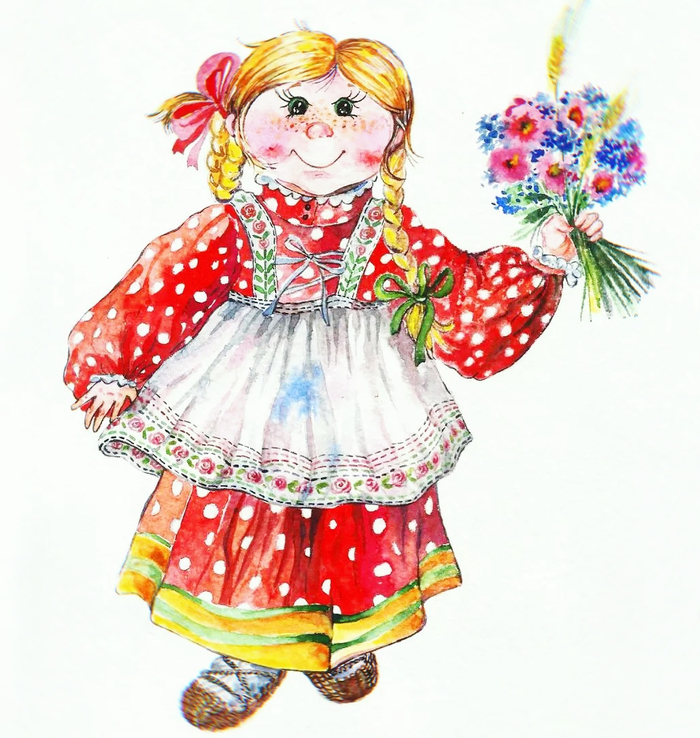 Васильковый букет 