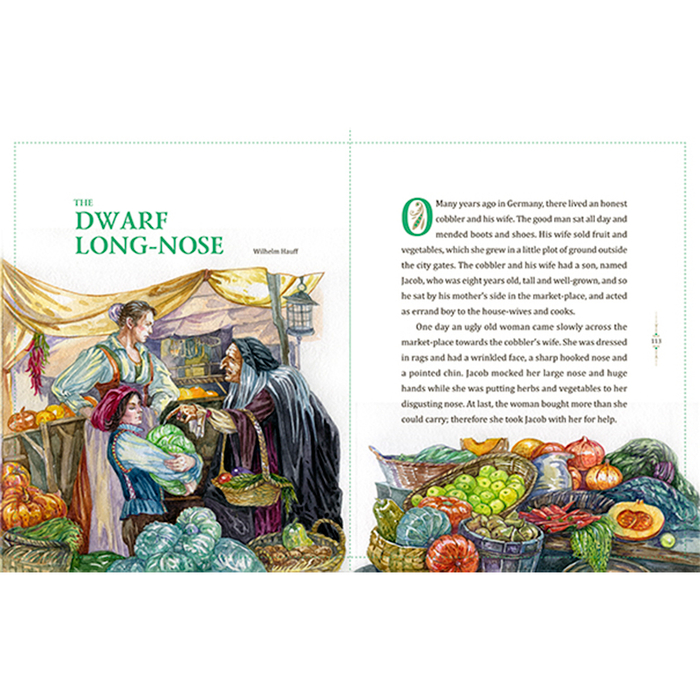 "ИЗУМРУДНАЯ КНИГА СКАЗОК" В.Гауф "Карлик нос" изд."КАРО"