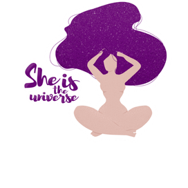 She is the Universe