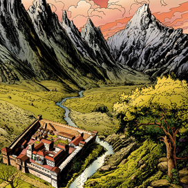 Фракийская крепость - с Йордановым и Русевым