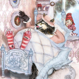  Для книги Н.Грота "Сказки бр. Гримм на новый лад"