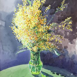 Мимоза. 8 марта