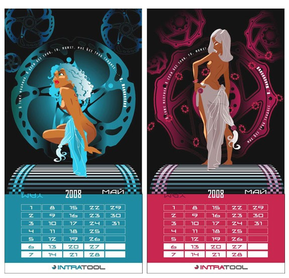 неодетые девушки