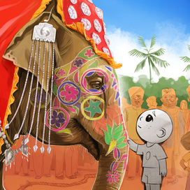 “Why can’t you move, sad elephant?”