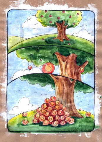 Когда падают яблоки