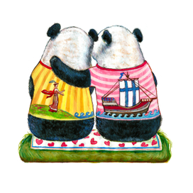 Романтика панды