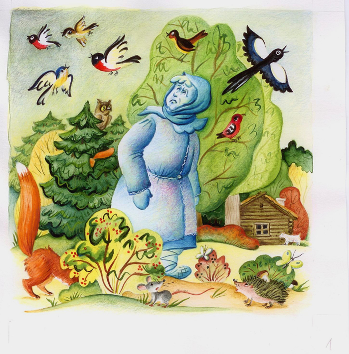 Ушинский "Проказы старухи-зимы"