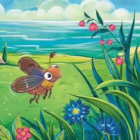 Иллюстрация к сборнику стихотворений