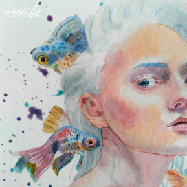 водяная девушка