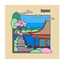 Японский пейзаж