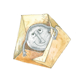 Серебряная монетка