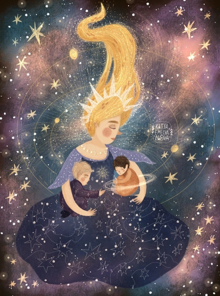 Солнце и планетки