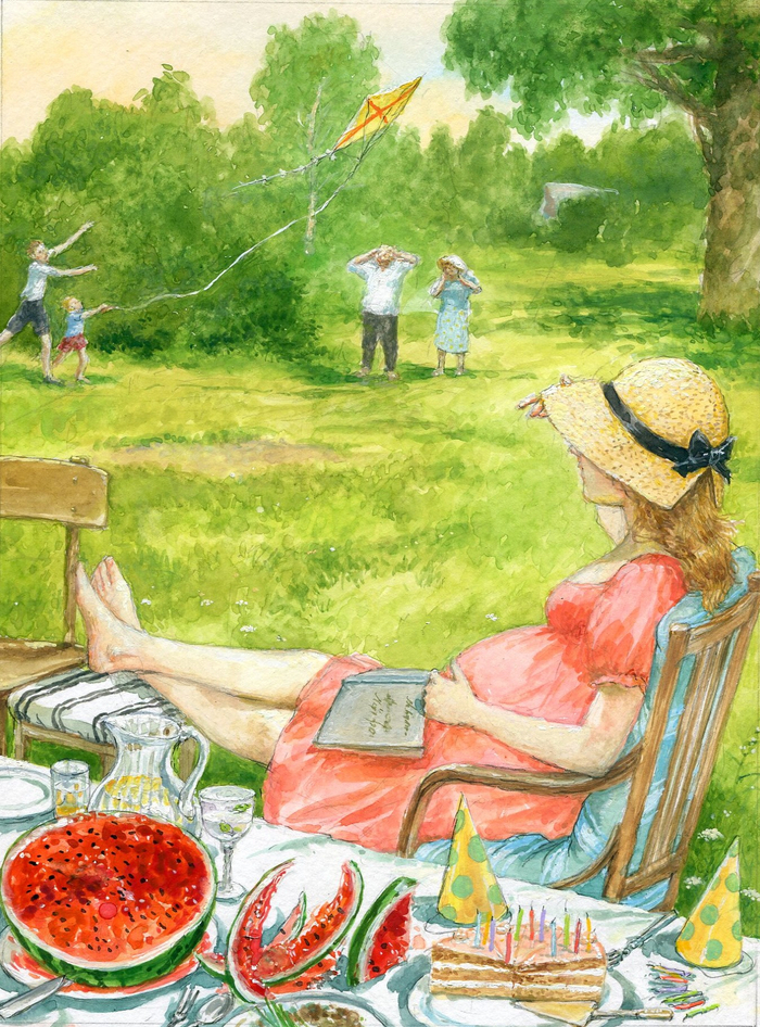 иллюстрация к книге издательства " Речь" " Димка-старший брат"