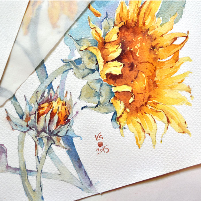 Цветок-солнце)