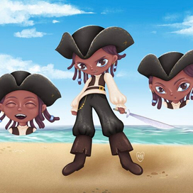 Мальчик пират