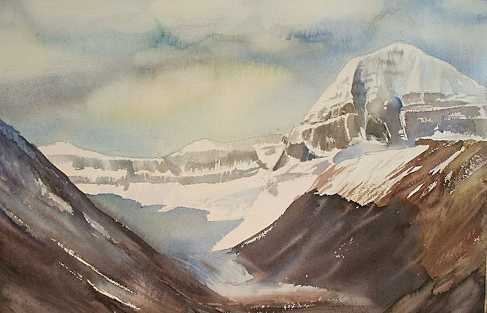 Горы Тибета.