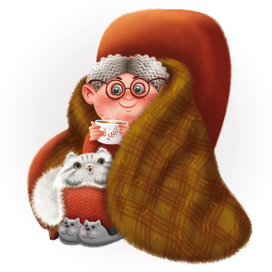 Иллюстрация для зоомагазина