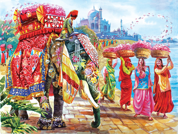 март-апрель 2017. Индия.