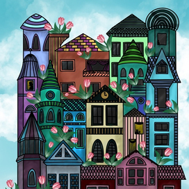 Весна в городе