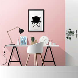 Розовая комната