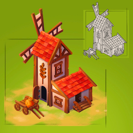 дом мельника