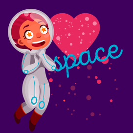 <3 space