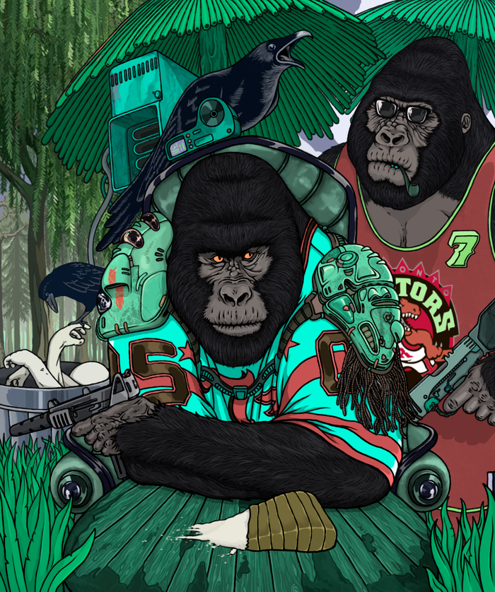 Dangerous gorillas