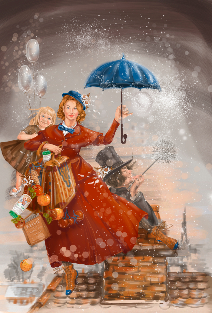 Мери Поппинс и полезная еда