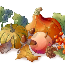 Осенняя композиция.