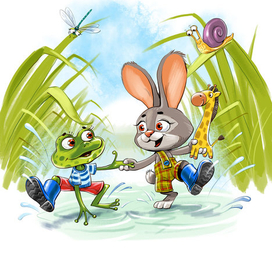 сказка про зайчика Пуса