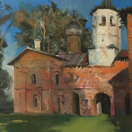 Этюд в Великом Новгороде