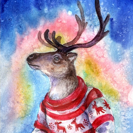 Северный олень