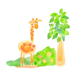 Иллюстрация из серии "Веселые зверята"