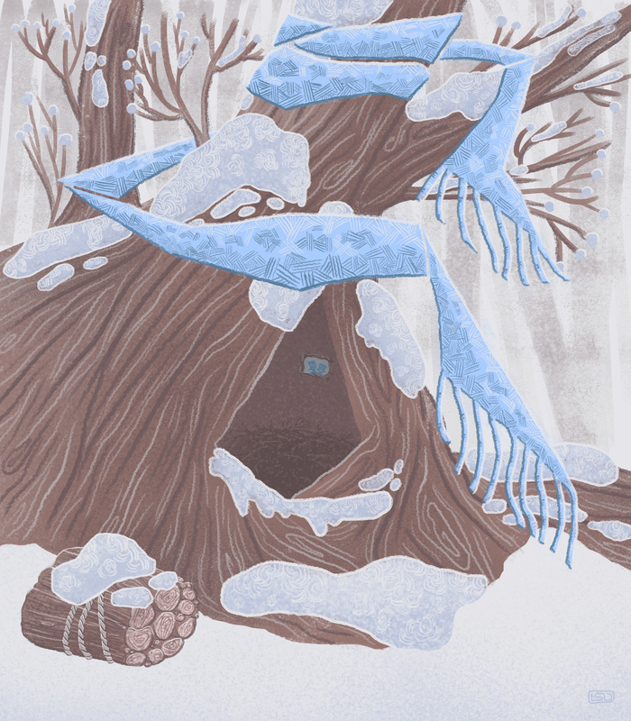 Заснеженная нора