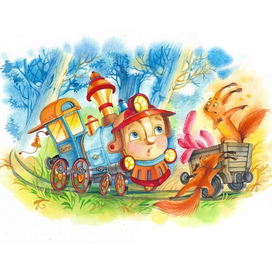 Сказка про Паровозик