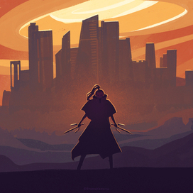 Стилизованная иллюстрация