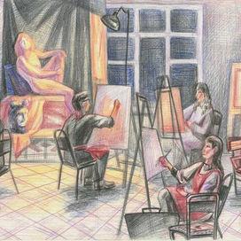 вечерняя живопись