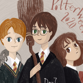 Гарри Поттер. Фан арт.