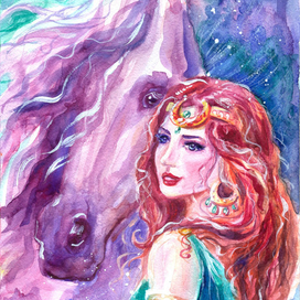 Эпона - богиня лошадей