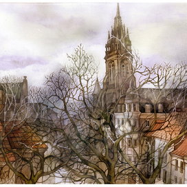 Вид из окна