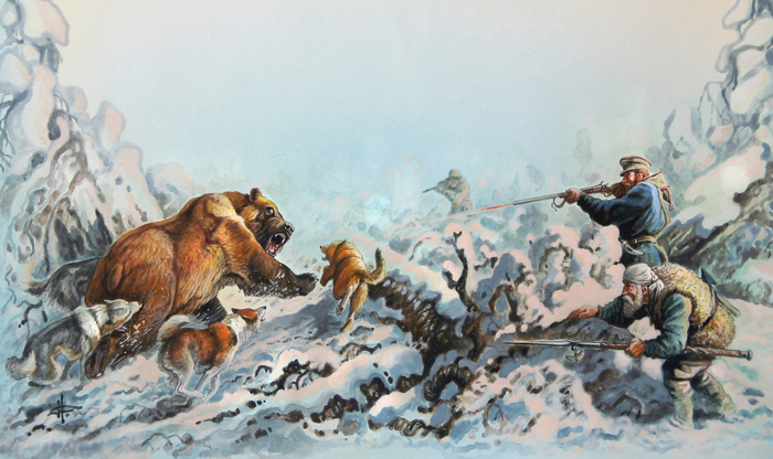 Медведь пошел...!