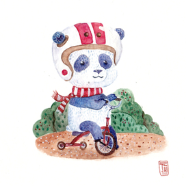 Малыш-панда