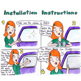 Инструкция по установке защиты от солнца в машину