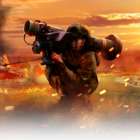 Пример работы в технике matte painting