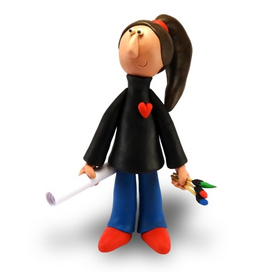 Марья Новацкая в пластилине))