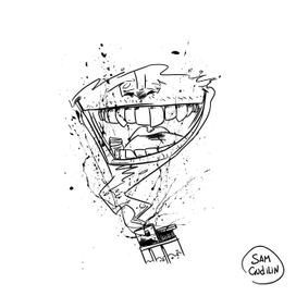 Иллюстрации для сборника стихов "СРЕЗ"