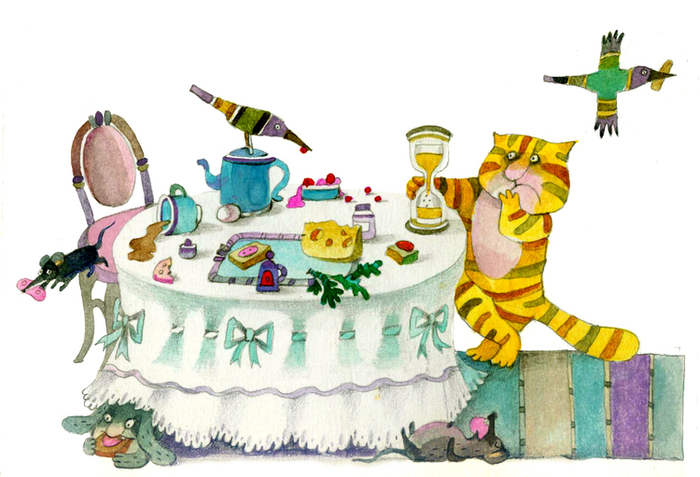 Сказка про художника и корову Музу