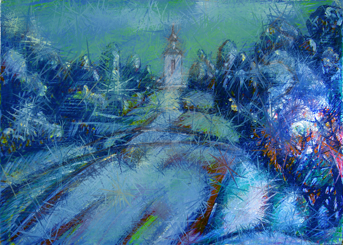 Дорога, ангел, рождество...