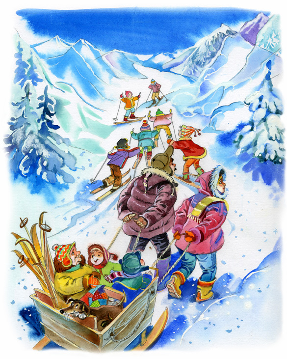 Зимняя дрога