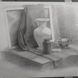 Рисунок 4го класса худ.школы, 2021г.